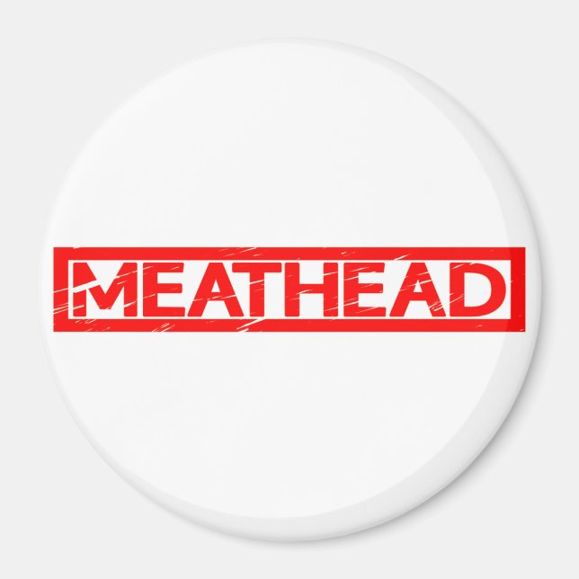 Íman Carimbo Meathead (Frente)