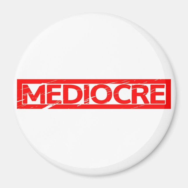 Íman Carimbo mediocre (Frente)