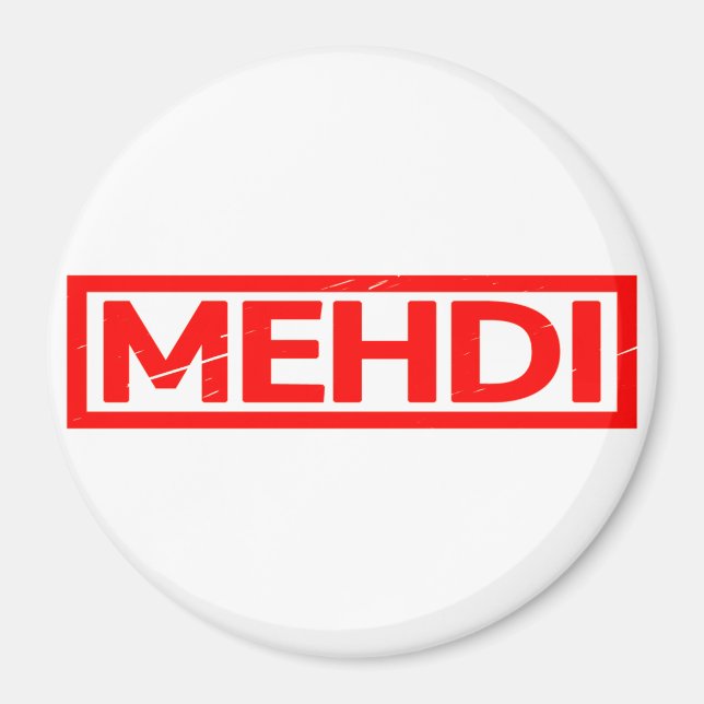 Íman Carimbo Mehdi (Frente)