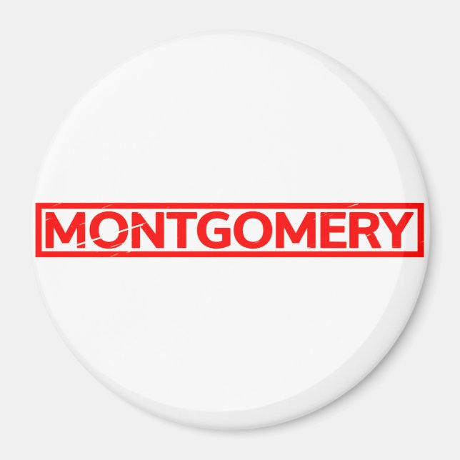 Íman Carimbo Montgomery (Frente)