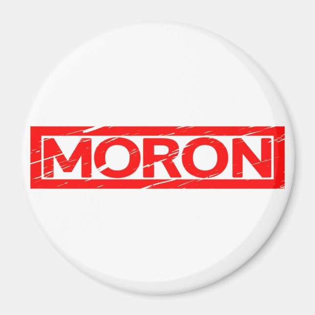Íman Carimbo Moron (Frente)