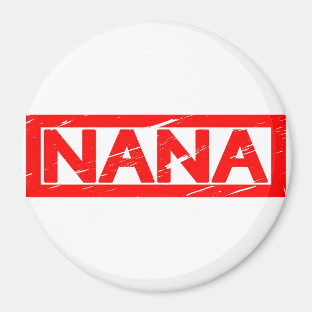 Íman Carimbo Nana (Frente)
