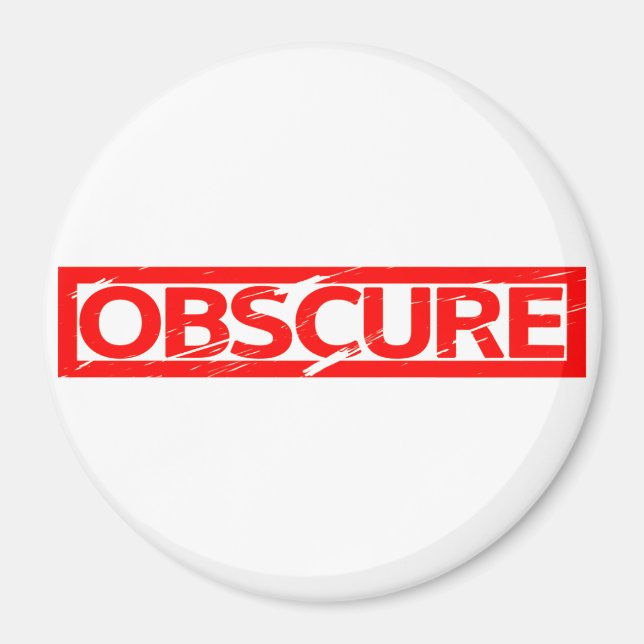 Íman Carimbo Obscure (Frente)