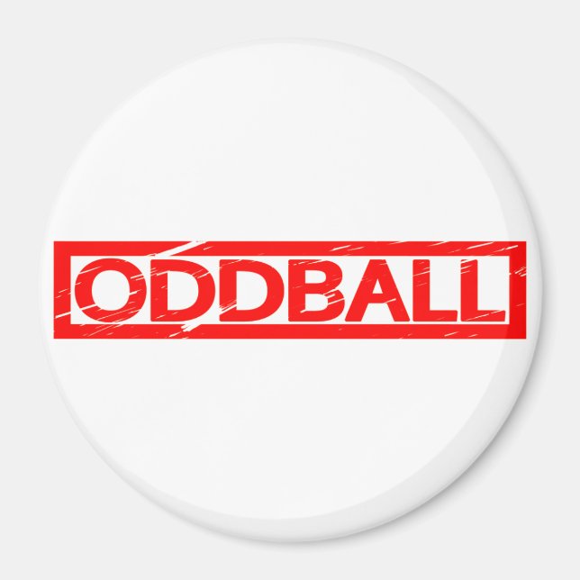 Íman Carimbo Oddball (Frente)