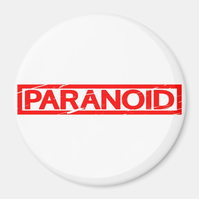 Íman Carimbo Paranoico (Frente)