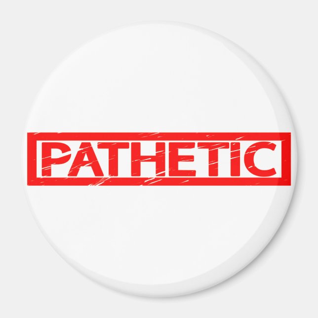 Íman Carimbo Patético (Frente)