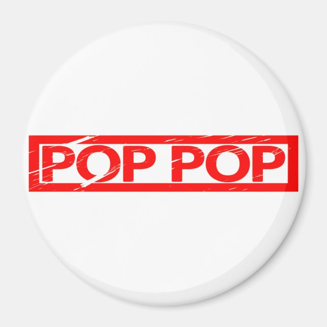 Íman Carimbo pop pop (Frente)
