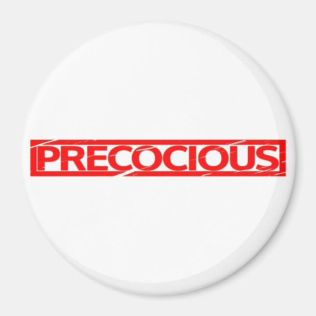 Íman Carimbo Precocioso (Frente)