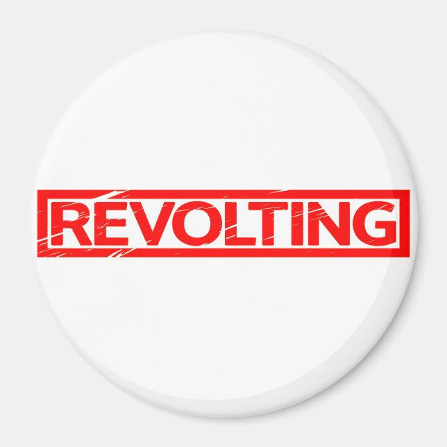 Íman Carimbo Revoltante (Frente)