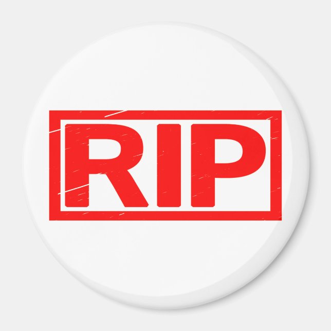 Íman Carimbo Rip (Frente)