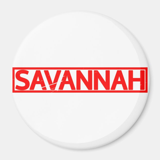 Íman Carimbo Savannah (Frente)