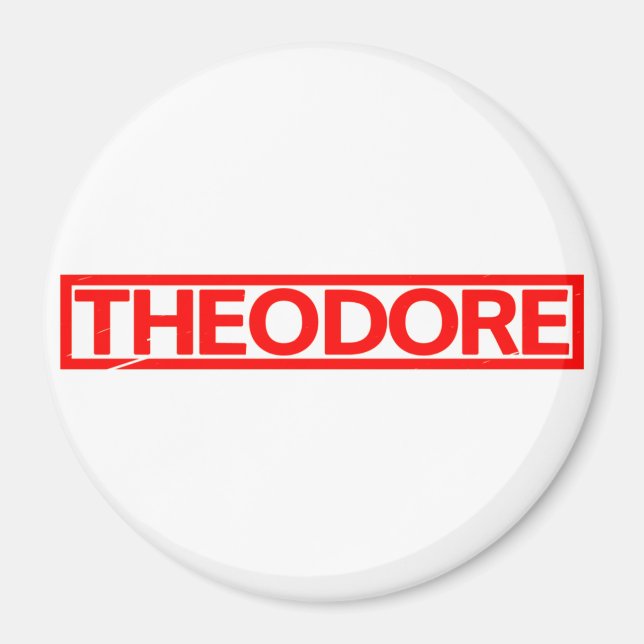 Íman Carimbo Theodore (Frente)