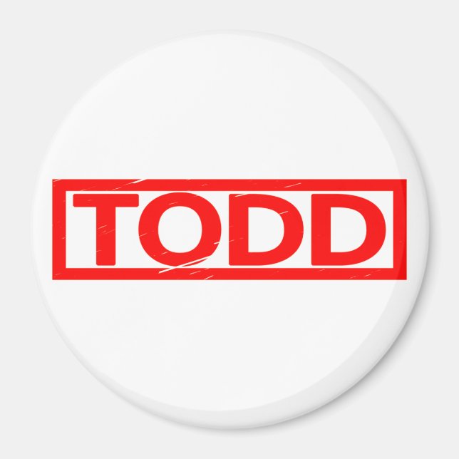 Íman Carimbo Todd (Frente)