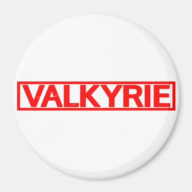 Íman Carimbo Valkyrie (Frente)