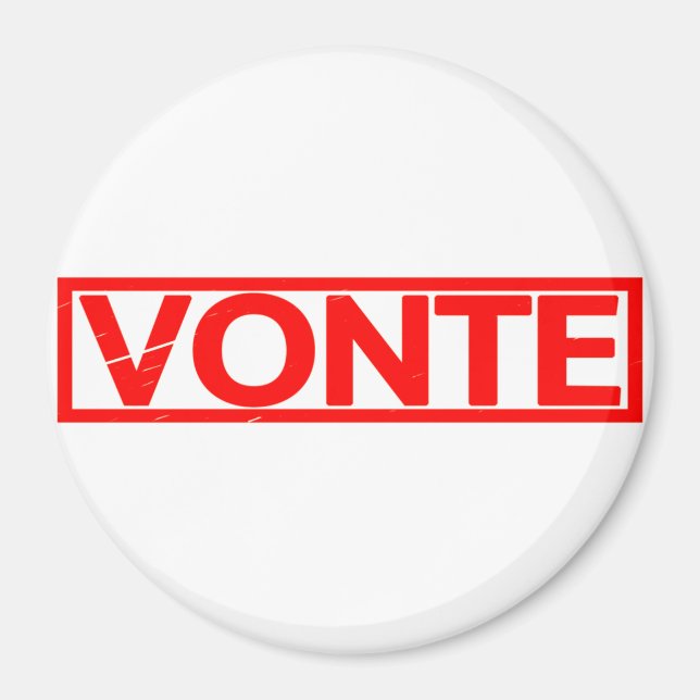 Íman Carimbo Vonte (Frente)
