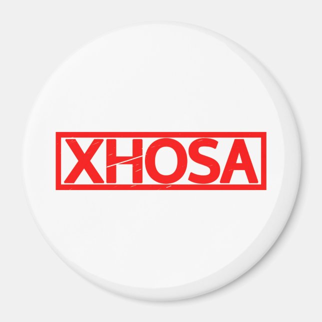 Íman Carimbo Xhosa (Frente)