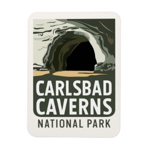 Íman Carlsbad Caverns National Park Gift ou Souvenir