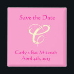 Íman Carly Rebecca Bat Mitzvah Imã salve a data<br><div class="desc">Corresponde ao convite da Carly Rebecca.</div>