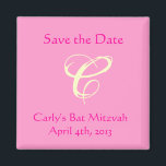 Íman Carly Rebecca Bat Mitzvah Imã salve a data<br><div class="desc">Corresponde ao convite da Carly Rebecca.</div>