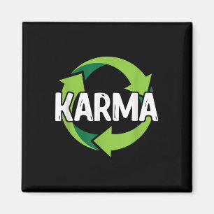 Íman Carma Destino Meditação Reciclagem Ambiental P
