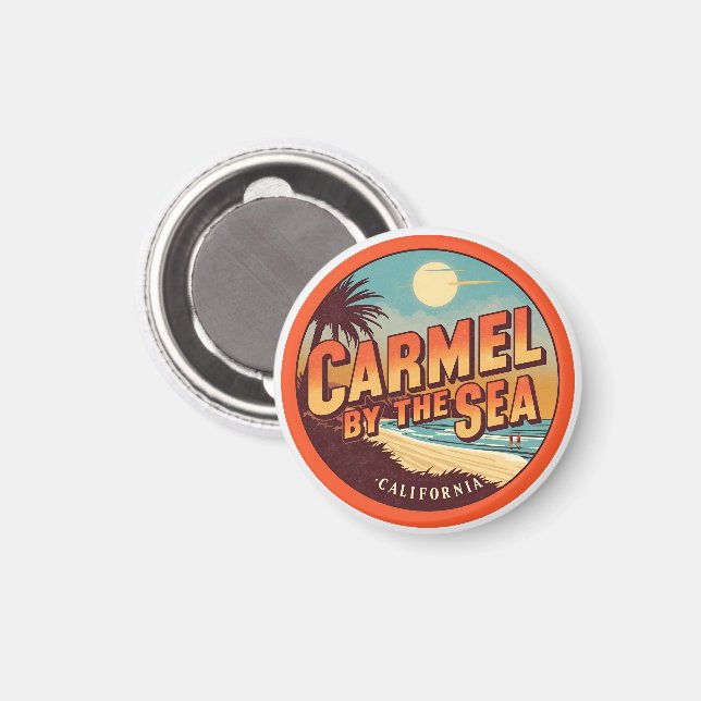 Íman Carmel by the sea beach california pacific coast (Front/Back)