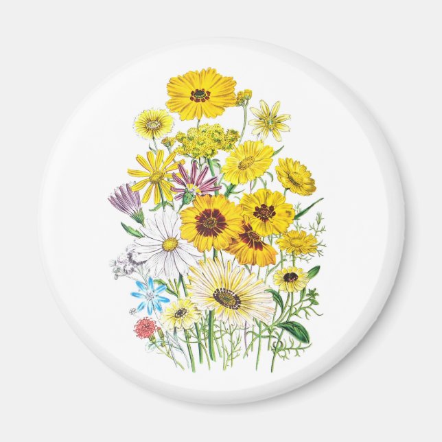 Íman Carnaval de flores (Frente)