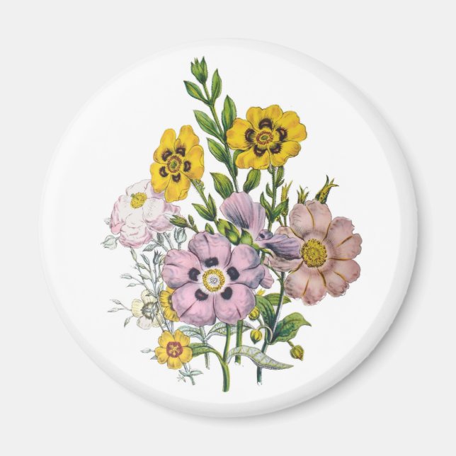 Íman Carnaval de flores (Frente)