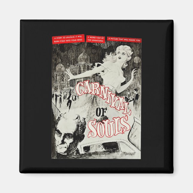 Íman Carnaval de Poster Halloween Monstro das Almas (Frente)