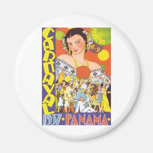 Íman Carnaval no Panamá (Frente)