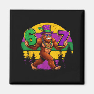 Íman Carnaval Seis Sete 6 7 Meme Pé Grande Sasquatch Bo