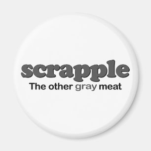 Íman Carne do cinza de Scrapple
