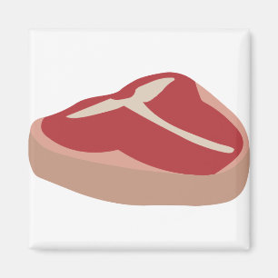Íman Carne Raw Proteína Fresca Fresca De Carne Chop Be