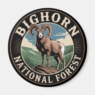 Íman Carneiro Nacional Florestal Bighorn