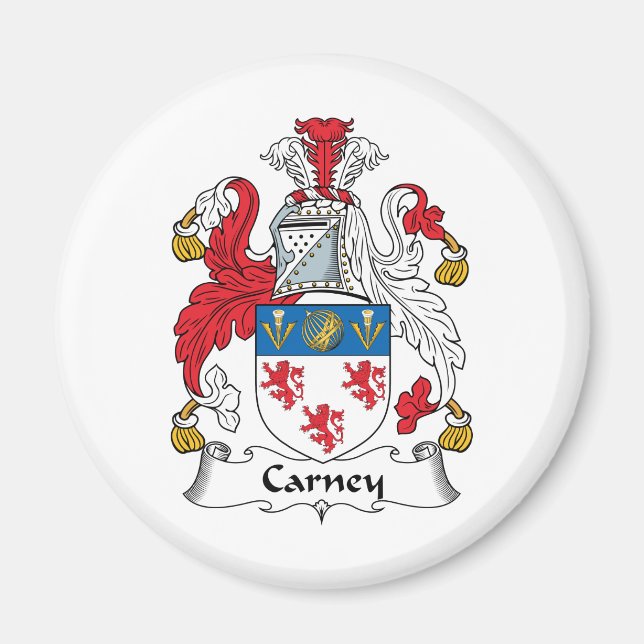 Íman Carney Family Crest (Frente)