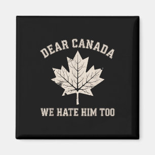 Íman Caro Canadá, Nós O Odiamos Demais Contra O Trump P