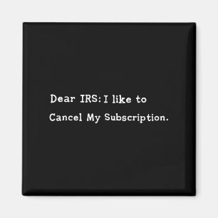 Íman Caro Irs Funny Tax Season Aviso Sarcasti