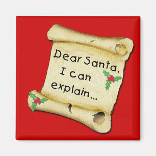 Íman Caro Papai noel… eu posso explicar o Tshirt