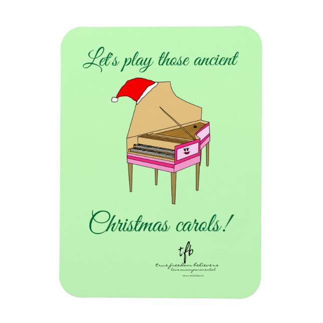 Íman Caróis de Natal do Harriet Haroldo (Vertical)