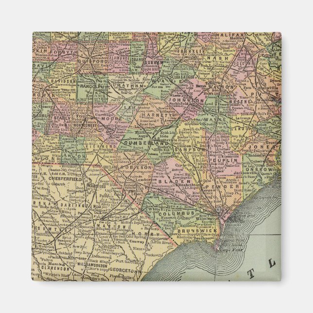 Íman Carolina do Norte (Frente)