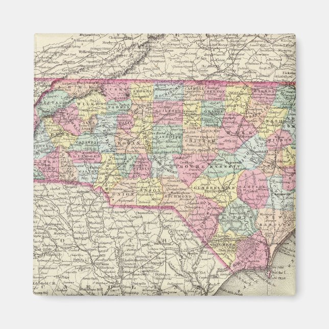 Íman Carolina do Norte 4 (Frente)