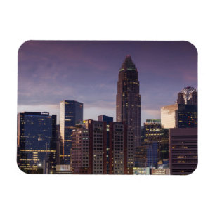 Íman Carolina do Norte, Charlotte, vista elevada