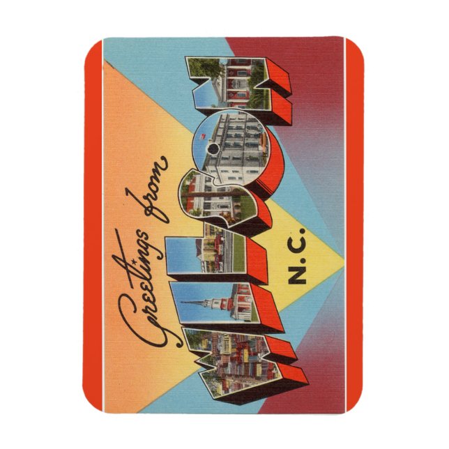 Íman Carolina do Norte, Wilson Magnet (Vertical)