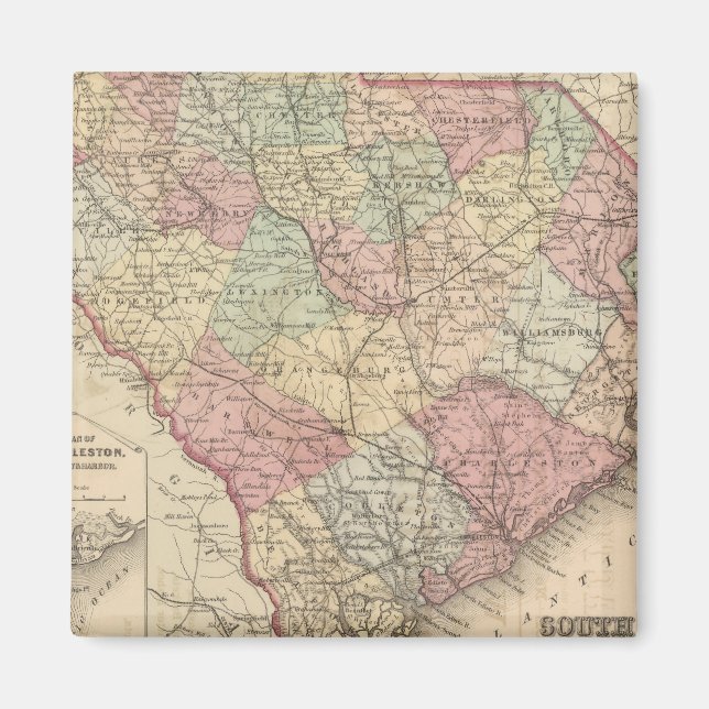 Íman Carolina do Sul (Frente)