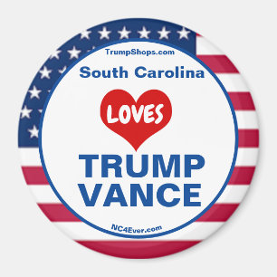 Íman Carolina do Sul ama TRUMP VANCE patriótico