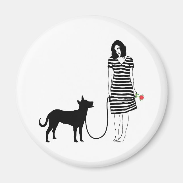 Íman Carolina Dog (Frente)