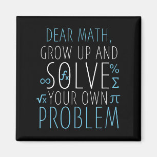 Íman Caros Matemáticos Engraçados Matemática Meninas Me