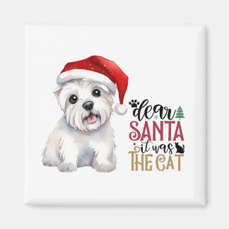 Íman Caros Papais noeis, era o gato - Westie design