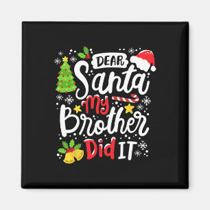 Íman Caros Papais noeis, Meu Irmão Fez Um Jogo De Natal