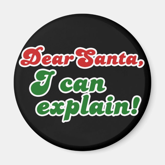 Íman Caros Papais noeis, posso explicar o Natal (Frente)