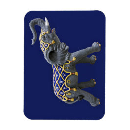 Íman Carousel Animal Elephant Photo Magnet